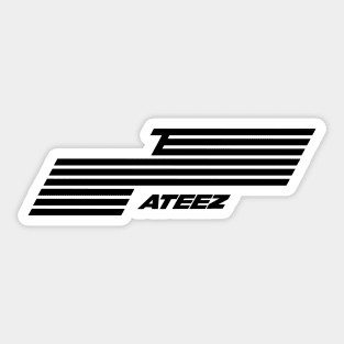 ATEEZ'S FLAG. Sticker